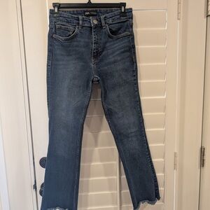 Zara Size 6 Women's Blue Denim Jeans Runs Small